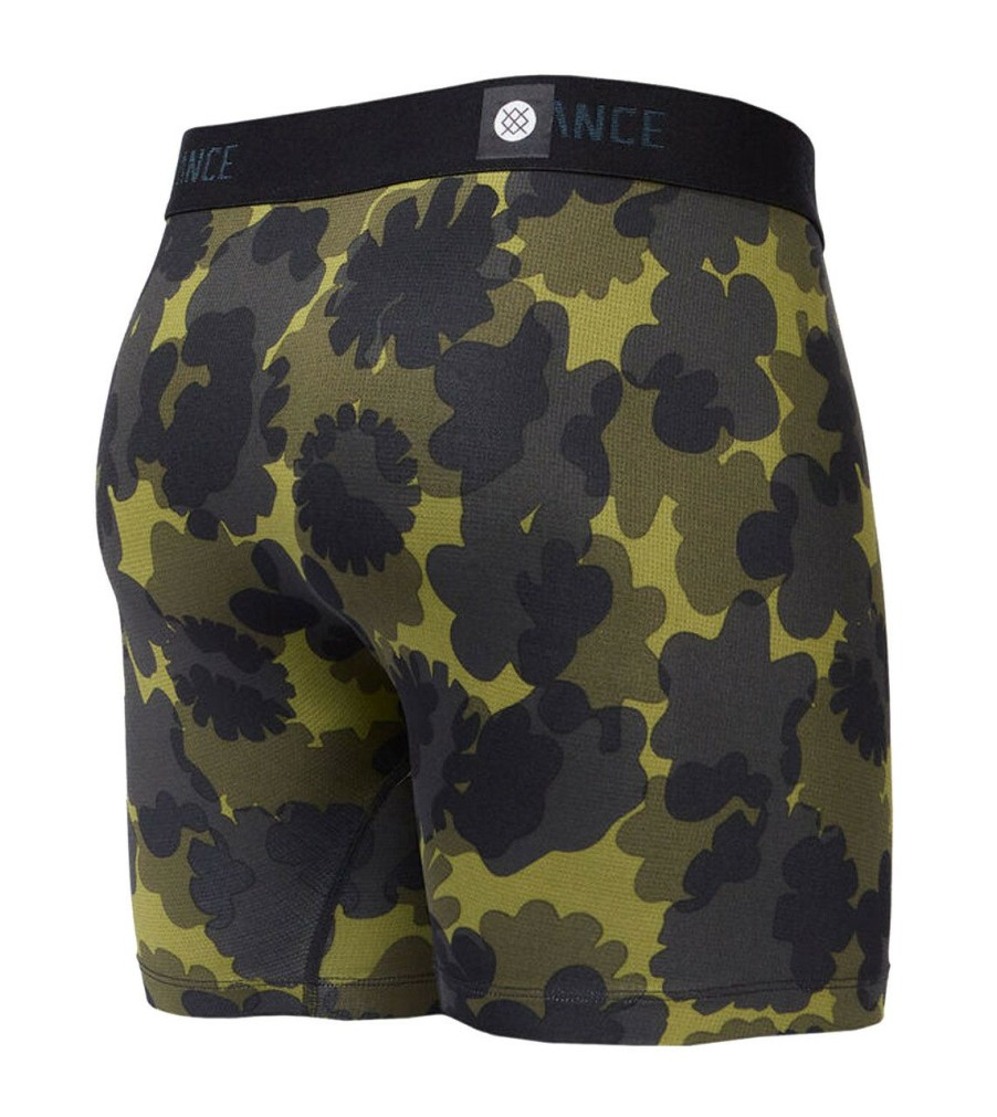 Mens * | Clearance Sale Stance Hydrangea Wholester Boxer Brief Grn