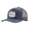 Mens * | Special Offers Salty Crew Pacific Retro Trucker Hat Charcoal/Black