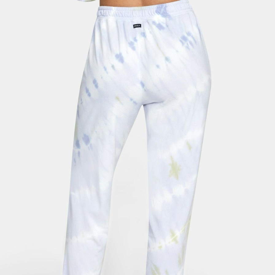 Womens * | Special Offers Rvca No Doubt Tir-Dye Cropped Sweats Mul