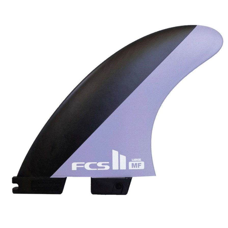 Surf * | Clearance Fcs 2 Mf Pc Tri-Fin Set Charcoal-Lavender M