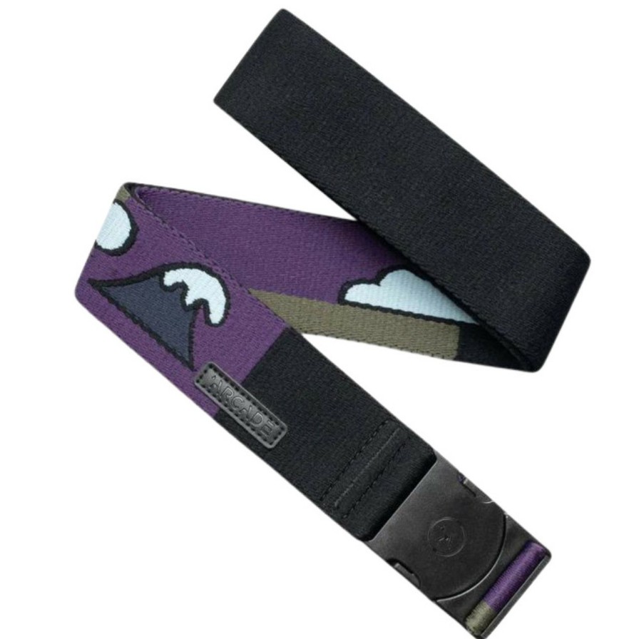 Mens * | Quality Guarantee Arcade Hannah Eddy Wave Hello Belt Black