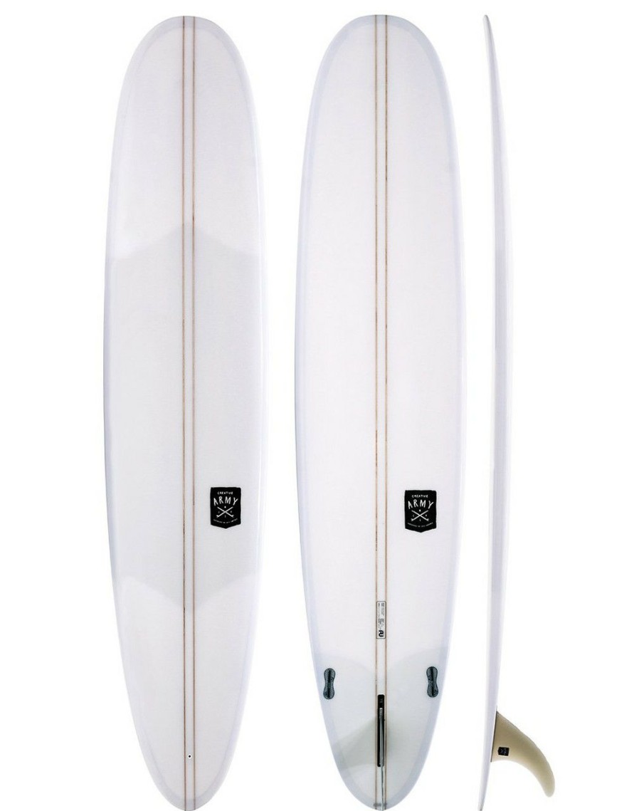 Surf * | Popular Creative Army Jive Pu Longboard Clear-Hd Stringer