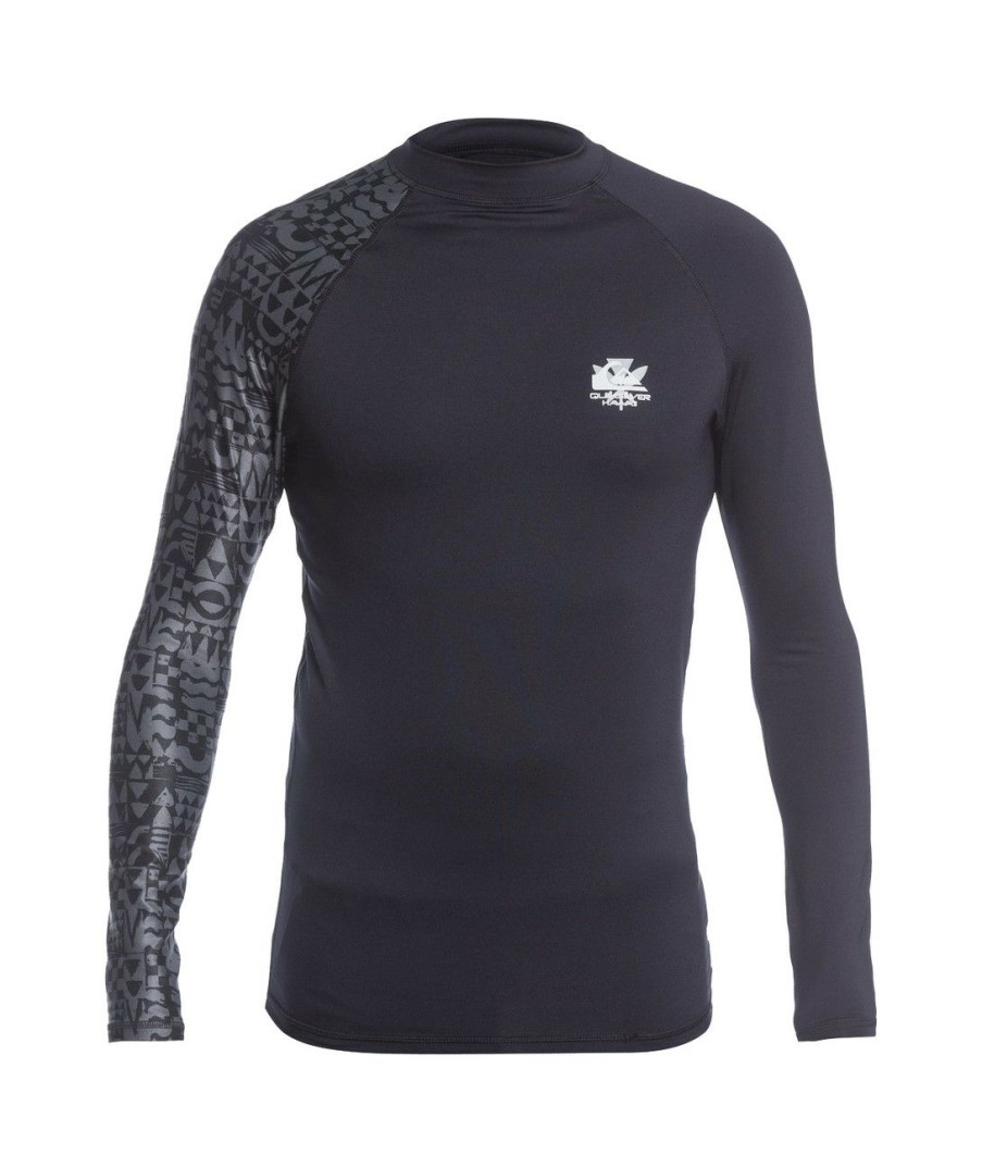 Mens * | Excellent Quiksilver Ma Kai Ls Upf 50 Rashguard Wbb0