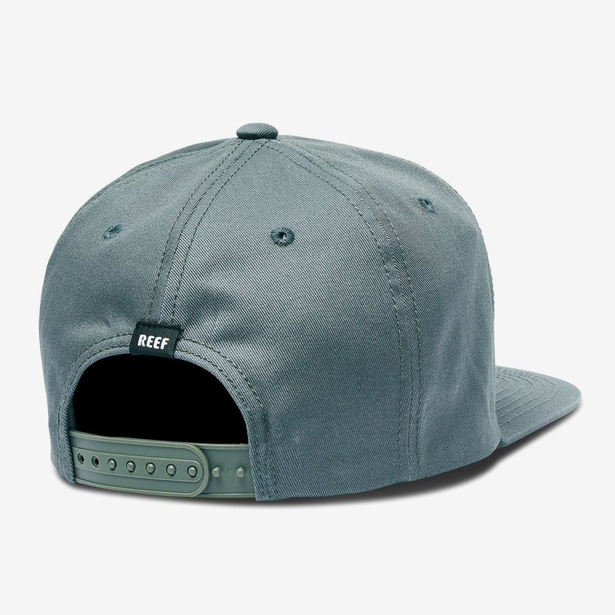 Mens * | Online Discount Reef Samson Snapback Hat Quiet Shade