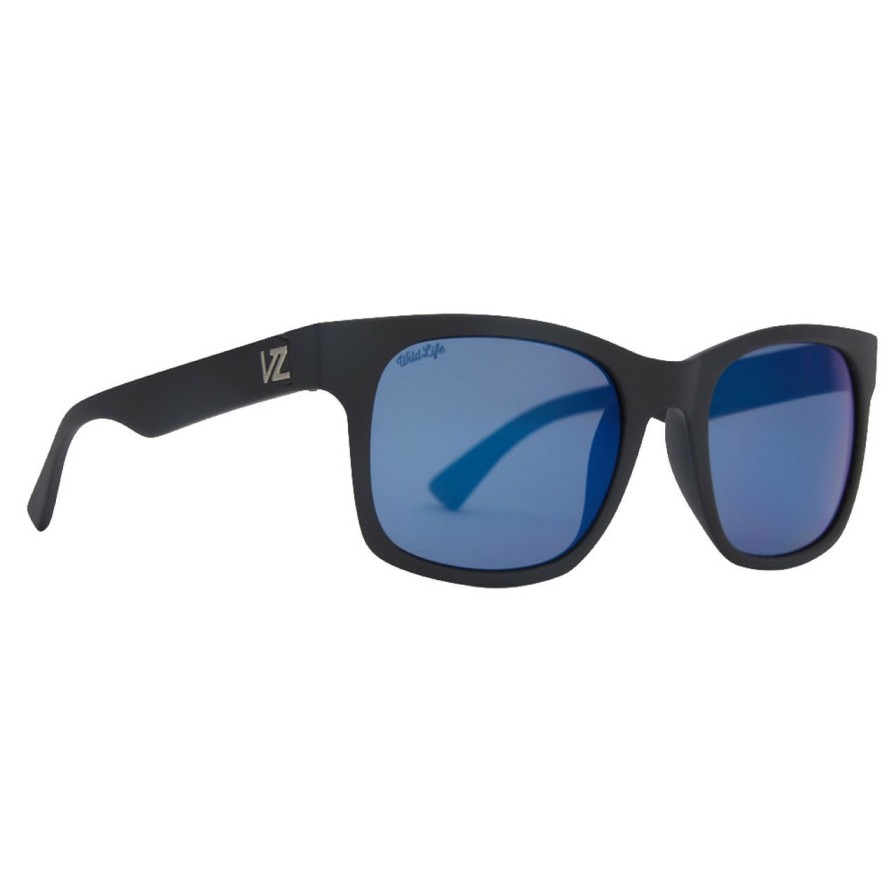 Mens * | New Threads Von Zipper Bayou Polarized Sunglasses Blueflsh