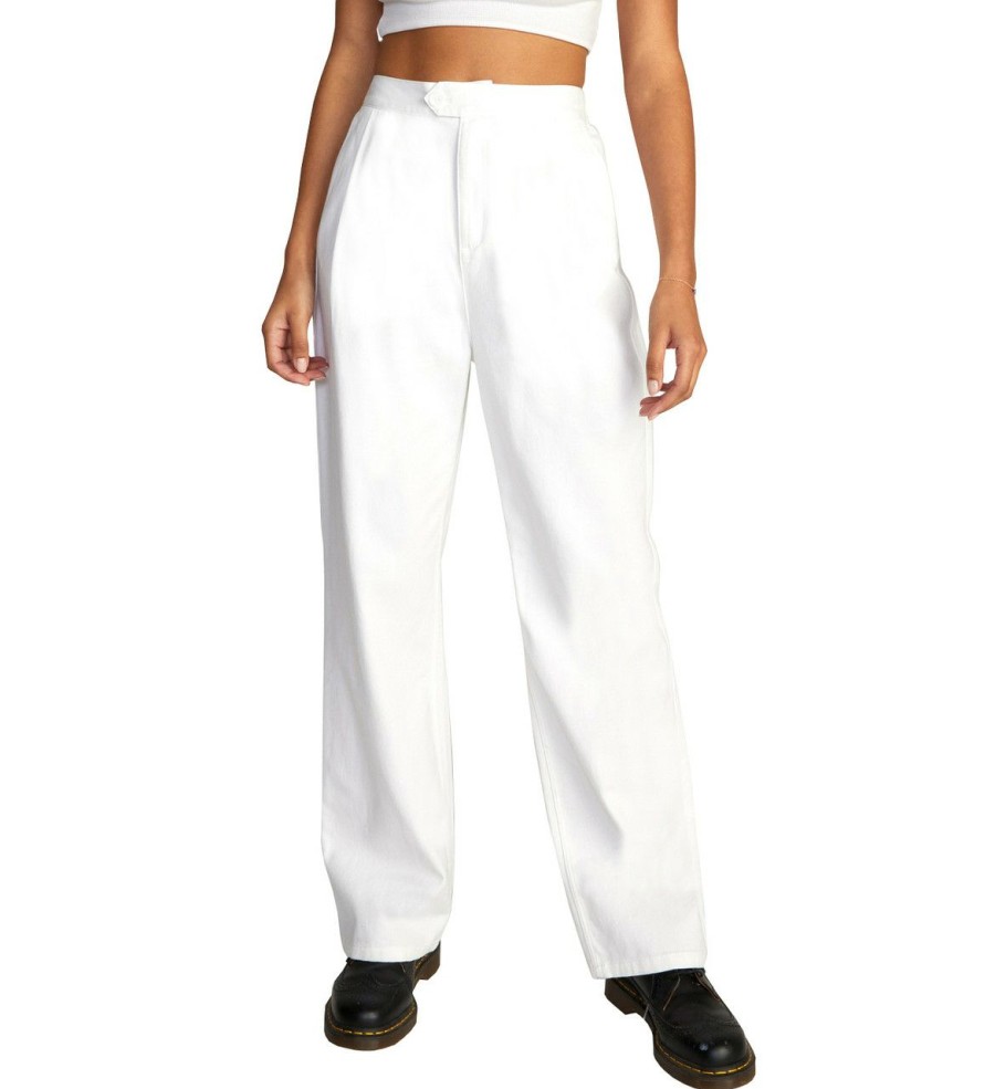 Womens * | Clearance Rvca Pepa Pant Wpw