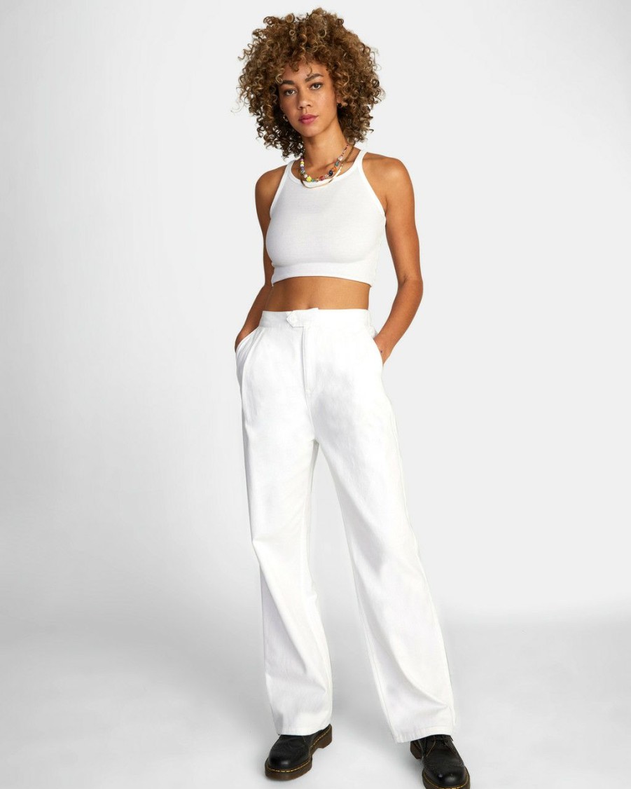 Womens * | Clearance Rvca Pepa Pant Wpw