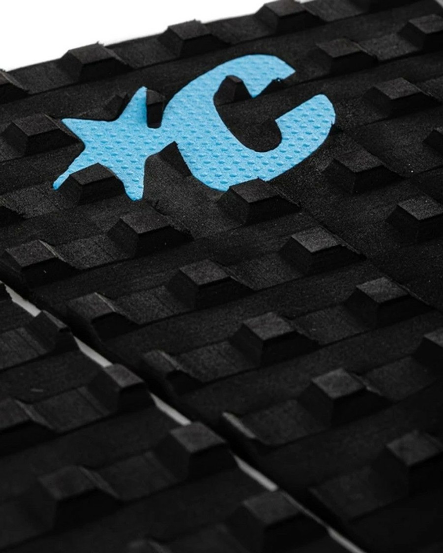 Surf * | Cheaper Creatures Of Leisure Mick Fanning Traction Pad Black-Fade-Cyan