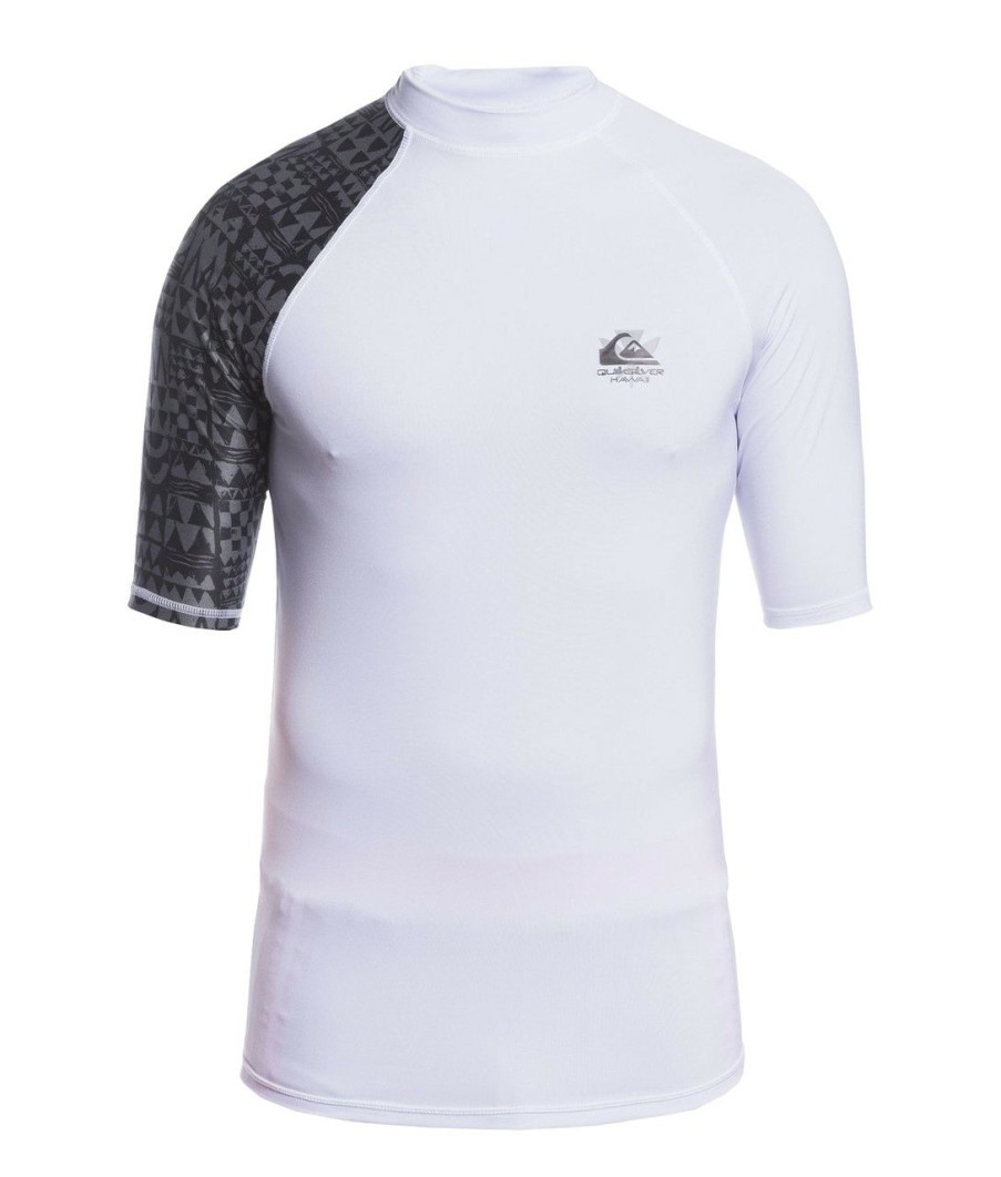 Mens * | Clearance Quiksilver Ma Kai Ss Upf 50 Rashguard Gtp0