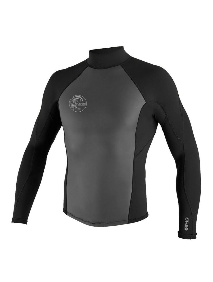 Surf * | Fashionable O Neill O Riginal 2Mm L/S Wetsuit Jacket A05-Black-Black-Black