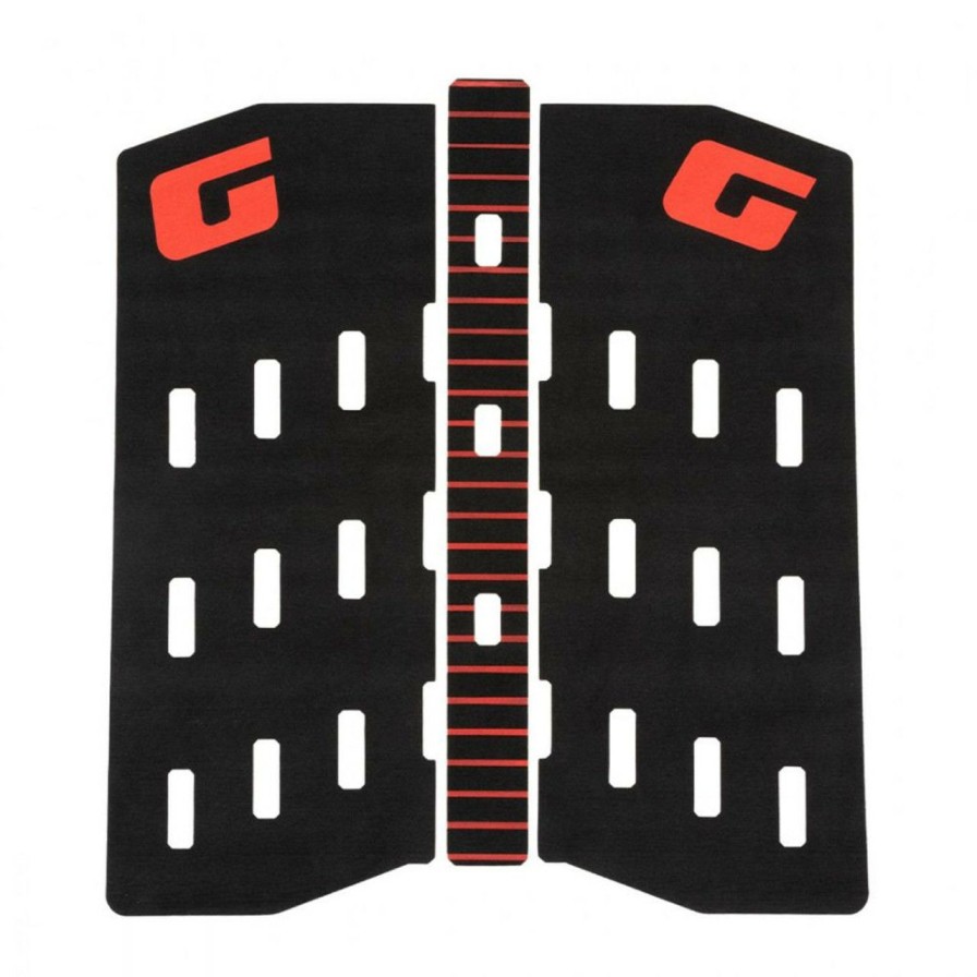 Surf * | Popular Gorilla Kick Mid Deck Traction Pad Cayenne