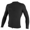 Surf * | Shop O Neill Reactor-2 1.5/1.0Mm L/S Boys Wetsuit Jacket Es8-Black-Ocean-Ocean