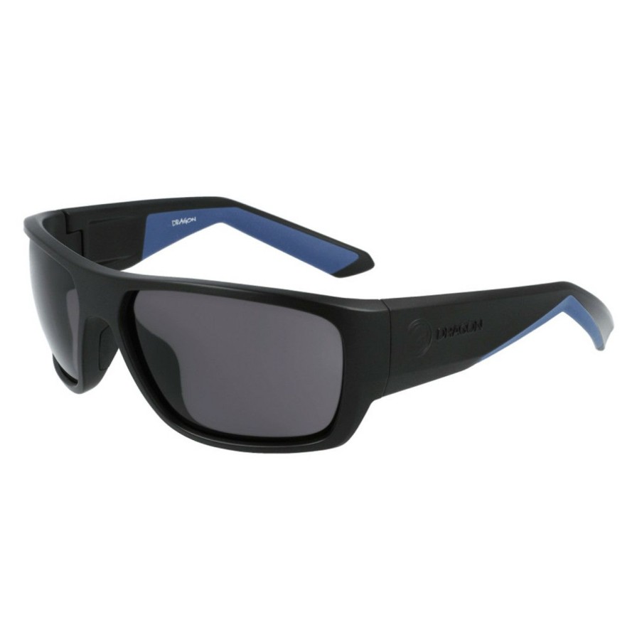 Mens * | Quality Guarantee Dragon Dr Flare Polarized Sunglasses Smoke