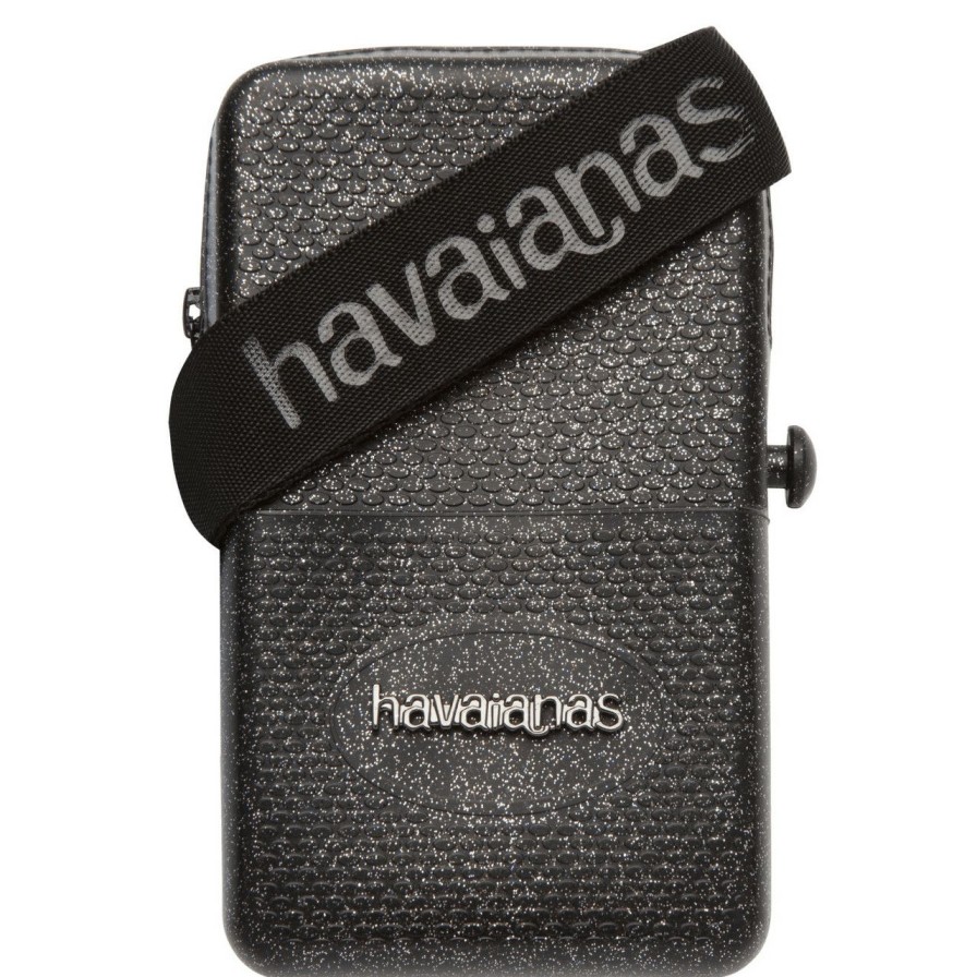 Womens * | Fashionable Havaianas Street Bag Glitter 0090-Black