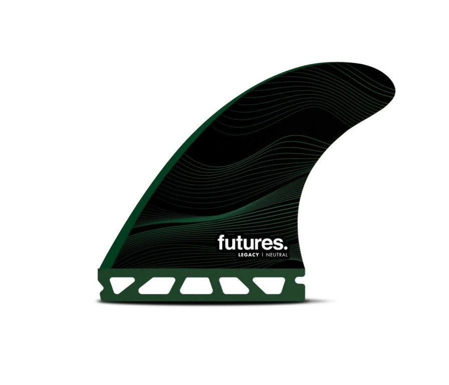 Surf * | Online Discount Future Fins F8 Honeycomb Thruster Fin Set Green L