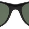 Mens * | Exclusive Design Ray Ban New Wayfarer Polarized Sunglasses Crystalgreen