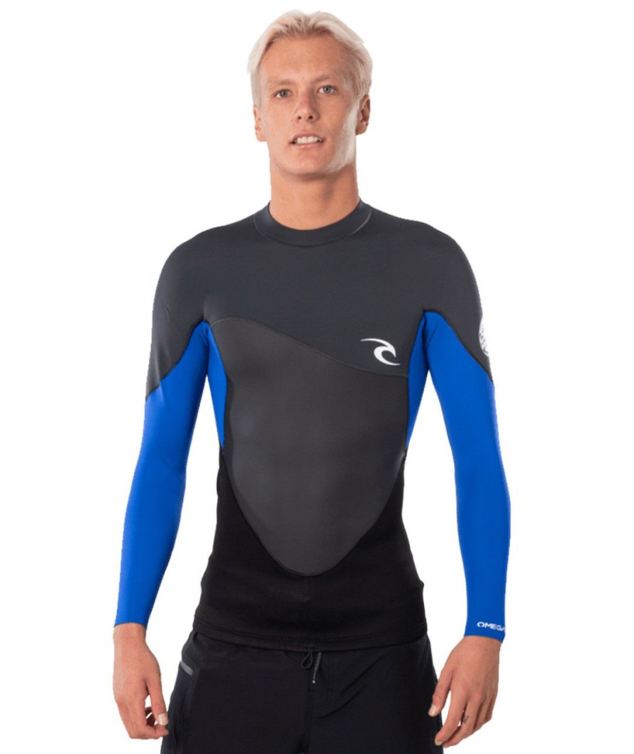 Surf * | Quality Guarantee Rip Curl Omega 1.5Mm Ls Wetsuit Jacket