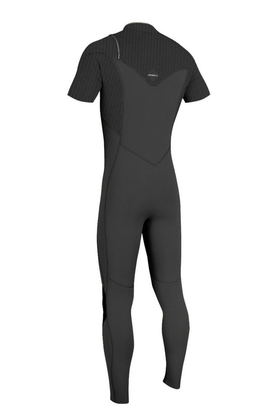 Surf * | Clearance Sale O Neill Hyperfreak 2Mm Chest Zip Ss Fullsuit A00-22-Black-Black