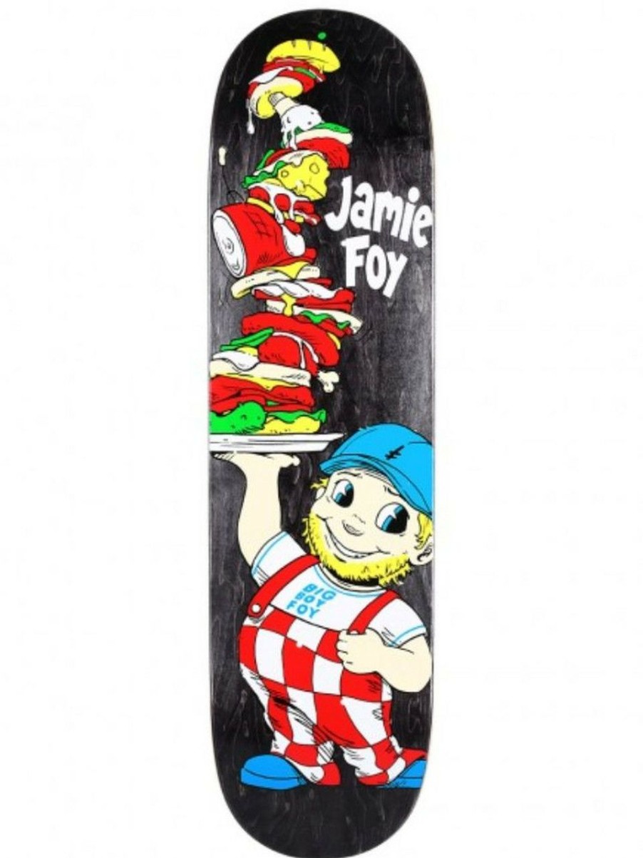 Skate Decks * | New Threads Deathwish Big Boy Foy Deck