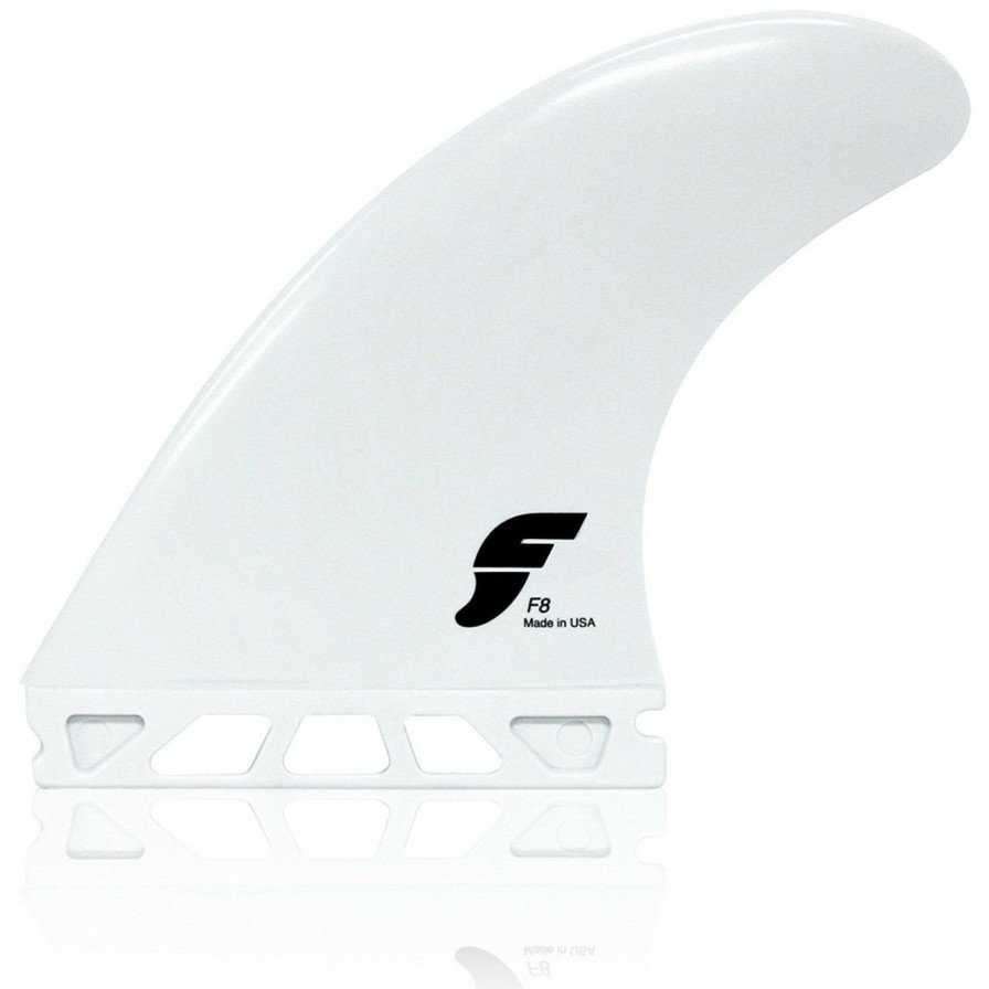 Surf * | Classical Future Fins F8 Thermotech Thruster Set White