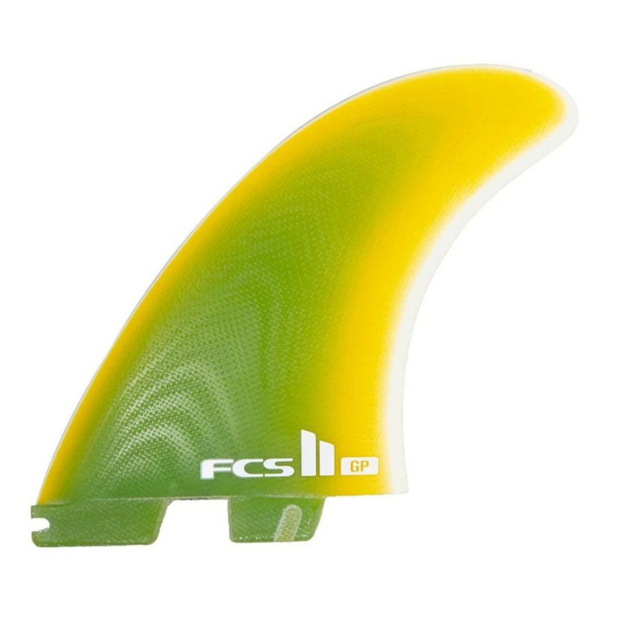 Surf * | Excellent Fcs 2 T&C Pg Twin+1 Fins Yellow Fade Xl