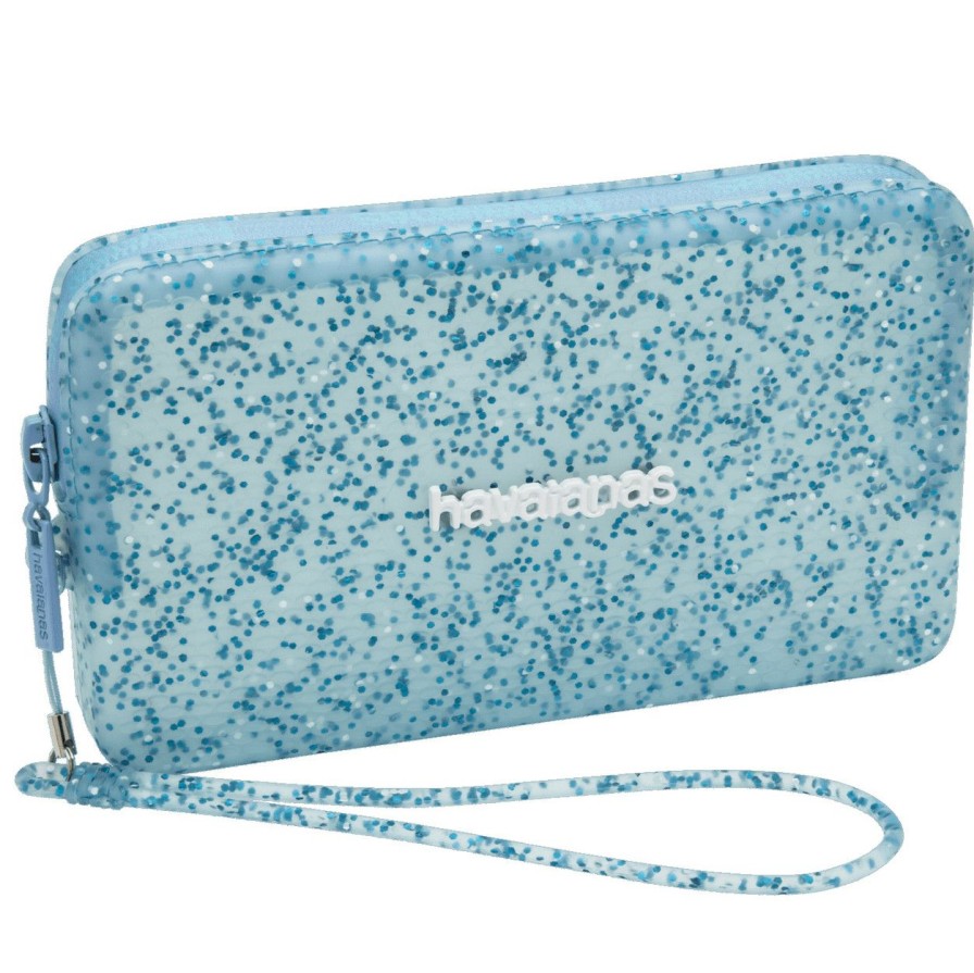 Womens * | Quality Guarantee Havaianas Mini Bag Super Glitter 0031-Blue