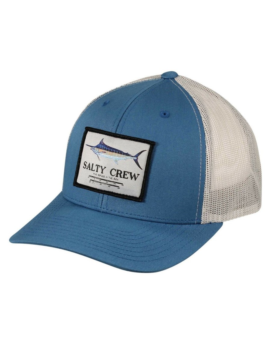 Mens * | Exclusive Design Salty Crew Marlin Mount Trucker Hat