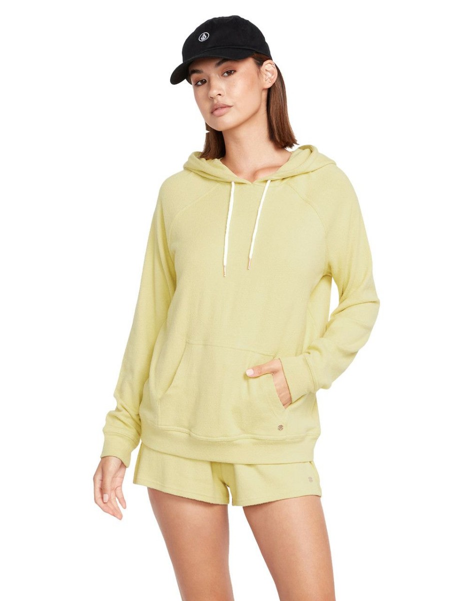 Womens * | Quality Guarantee Volcom Lived In Lounge Hoodie Ctr